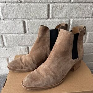 Rag & Bone Tan Suede Women's Ankle Boots